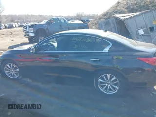 2014 Infiniti Q50 Sport with VIN JN1BV7AR8EM705762, listed as a IAAI auction lot 41685236 with 102,056 mi miles and . Bid and sale history available at DreamBid. Image 15.