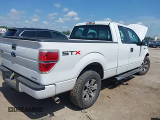 2013 Ford F-150 XL with VIN 1FTFX1CF7DFB51755, listed as a IAAI auction lot 42647291 with Not provided miles and . Bid and sale history available at DreamBid. Image 4.