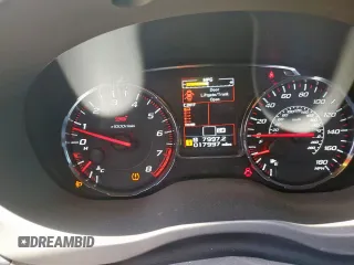 2020 Subaru WRX STI with VIN JF1VA2S69L9812385, listed as a Copart auction lot 64261335 with 17,997 mi miles and Salvage title. Bid and sale history available at DreamBid. Image 9.