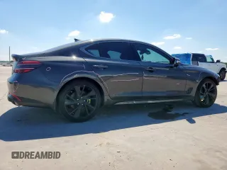 2023 Genesis G70 2.0T z VIN KMTG34TA6PU113067, wystawiony jako Copart lot #55523925 z przebiegiem 30 942 mil mil oraz Szkoda całkowita • Salvage title. Historia ofert i sprzedaży dostępna na DreamBid. Obrazek 3.