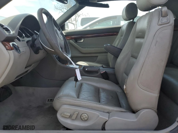 2003 Audi A4 3.0L with VIN WAUAT48H03K018355, listed as a Copart auction lot 53523405 with 104,271 mi miles and Clean Title. Bid and sale history available at carsss.com. Image 7.
