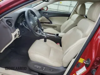 2012 Lexus IS 350 z VIN JTHCE5C26C5002981, wystawiony jako Copart lot #58119135 z przebiegiem Nie podano mil oraz Szkoda całkowita • Salvage title. Historia ofert i sprzedaży dostępna na DreamBid. Obrazek 7.