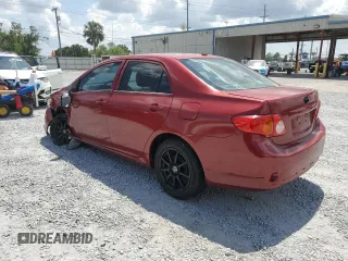 2009 Toyota Corolla with VIN JTDBL40E79J035516, listed as a Copart auction lot 55208005 with 192,271 mi miles and Salvage Title. Bid and sale history available at carsss.com. Image 2.
