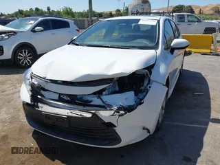 2024 Toyota Corolla LE with VIN JTDB4MEEXR3024245, listed as a IAAI auction lot 42353374 with 25,813 mi miles and . Bid and sale history available at DreamBid. Image 6.