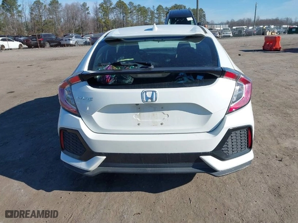 2017 Honda Civic Hatchback LX with VIN SHHFK7H22HU407915, listed as a IAAI auction lot 41642471 with NaN miles. Bid and sale history available at carsss.com. Image 16.