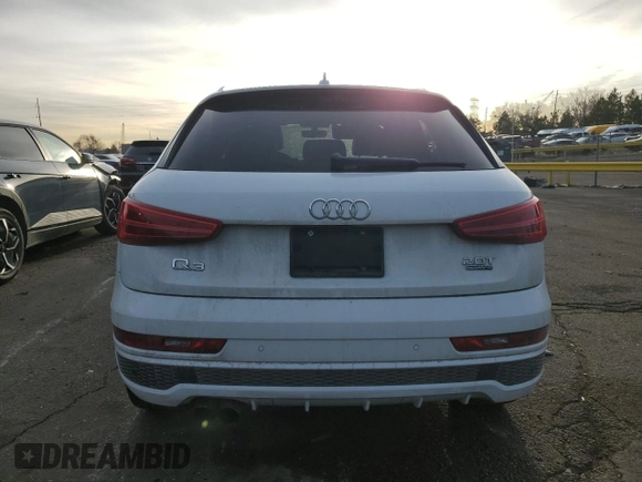 2016 Audi Q3 Prestige with VIN WA1GFCFS7GR012170, listed as a Copart auction lot 48252845 with 78,850 mi miles and Salvage title. Bid and sale history available at DreamBid. Image 6.