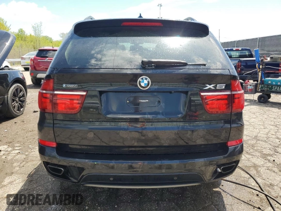 2013 BMW X5 xDrive50i with VIN 5UXZV8C56DL898864, listed as a Copart auction lot 56076705 with 157,805 mi miles and Clean title. Bid and sale history available at DreamBid. Image 6.