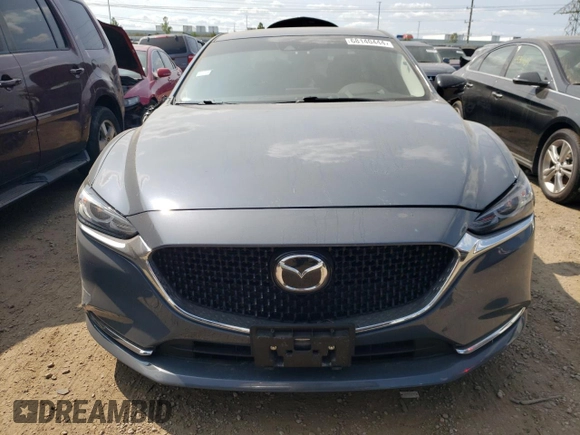 2021 Mazda 6 Grand Touring Reserve with VIN JM1GL1WY4M1616390, listed as a Copart auction lot 68140444 with 21,674 mi miles and Salvage Title. Bid and sale history available at DreamBid. Image 5.