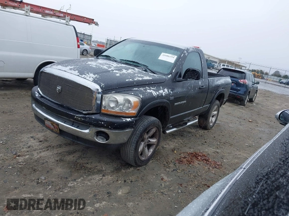 2006 Dodge 1500 SLT with VIN 1D7HU16286J125181, listed as a IAAI auction lot 41606294 with 151,971 mi miles and . Bid and sale history available at DreamBid. Image 2.