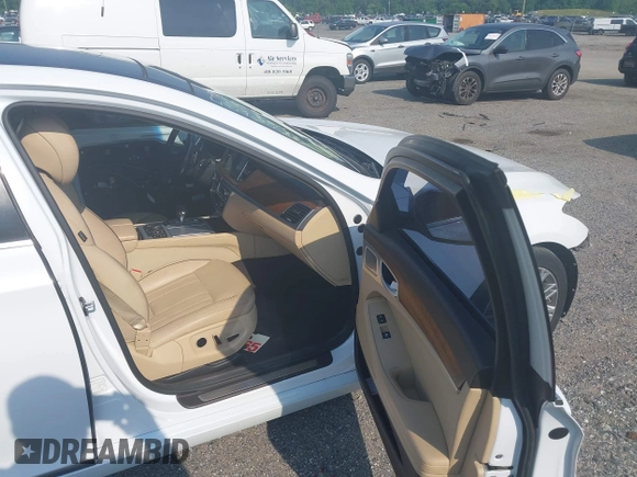 2018 Genesis G80 3.8L with VIN KMHGN4JE5JU234464, listed as a IAAI auction lot 42475378 with 86,243 mi miles and . Bid and sale history available at DreamBid. Image 5.