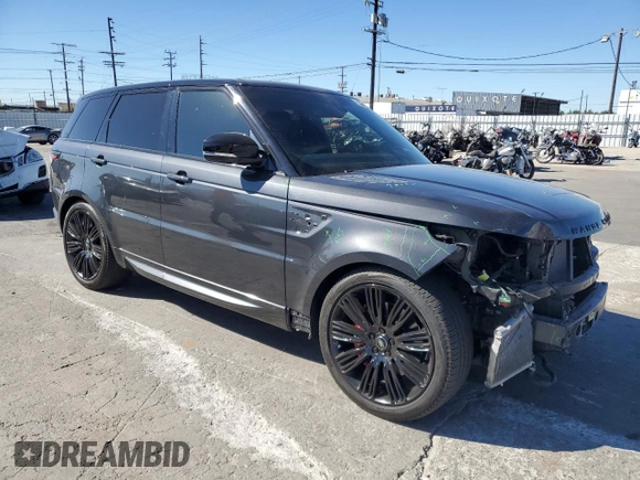2021 Land Rover Range Rover Sport HSE Dynamic with VIN SALWR2SE8MA752154, listed as a Copart auction lot 68149574 with 50,640 mi miles and Salvage Title. Bid and sale history available at carsss.com. Image 4.