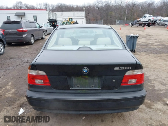 2002 BMW 5 Series 530iA with VIN WBADT63472CK26948, listed as a IAAI auction lot 41510150 with 103,746 mi miles. Bid and sale history available at carsss.com. Image 16.