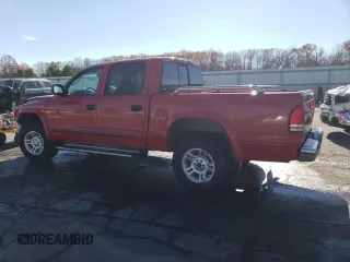 2001 Dodge Dakota Sport with VIN 1B7HG2AN81S295553, listed as a Copart auction lot 80392844 with 105,560 mi miles and Salvage Title. Bid and sale history available at carsss.com. Image 2.