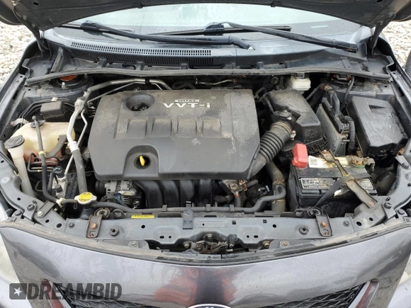 2010 Toyota Corolla with VIN 2T1BU4EE0AC525284, listed as a Copart auction lot 50712135 with 121,379 mi miles and Salvage Title. Bid and sale history available at carsss.com. Image 11.