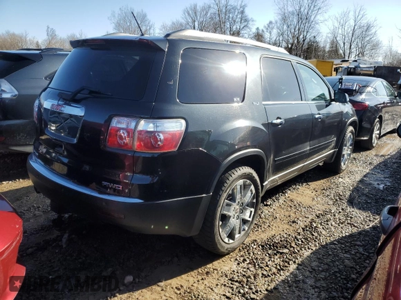 2010 GMC Acadia SLT2 with VIN 1GKLVNED7AJ131269, listed as a Copart auction lot 51303825 with 174,518 mi miles and Salvage Title. Bid and sale history available at DreamBid. Image 3.