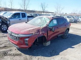 2024 Chevrolet Trax 2RS with VIN KL77LJE23RC079419, listed as a IAAI auction lot 41897294 with Not Provided miles and . Bid and sale history available at DreamBid. Image 17.