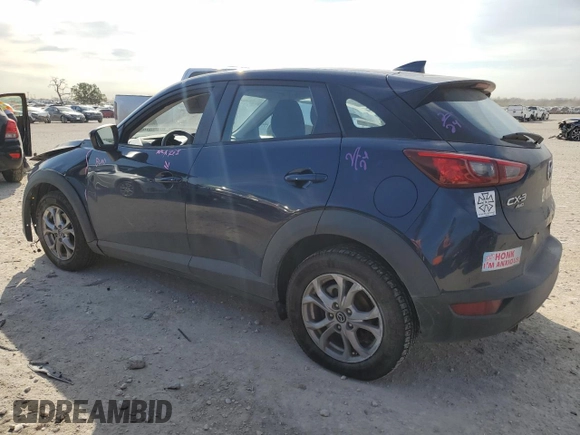 2019 Mazda CX-3 Sport with VIN JM1DKFB75K1451110, listed as a Copart auction lot 47271905 with 32,834 mi miles and Salvage Title. Bid and sale history available at carsss.com. Image 2.