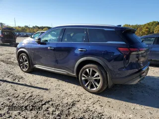 2022 Infiniti QX60 Luxe with VIN 5N1DL1FS9NC331653, listed as a Copart auction lot 76532844 with 55,578 mi miles and Salvage title. Bid and sale history available at DreamBid. Image 2.