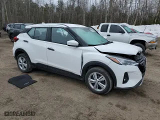 2024 Nissan Kicks S with VIN 3N1CP5BVXRL482333, listed as a Copart auction lot 50947165 with 40,574 mi miles and Clean Title. Bid and sale history available at carsss.com. Image 4.