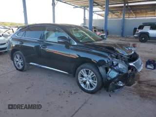 2010 Lexus RX 450h with VIN JTJZB1BA8A2001588, listed as a Copart auction lot 50193885 with 140,248 mi miles and Salvage Title. Bid and sale history available at DreamBid. Image 4.