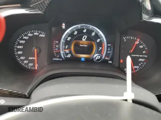 2017 Chevrolet Corvette Grand Sport 1LT with VIN 1G1YW2D79H5105602, listed as a Copart auction lot 42598795 with 34,380 mi miles and Salvage Title. Bid and sale history available at carsss.com. Image 9.