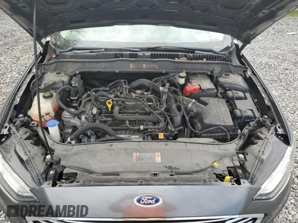 2019 Ford Fusion SE with VIN 3FA6P0HD6KR279461, listed as a Copart auction lot 55236475 with 25,464 mi miles and Salvage Title. Bid and sale history available at carsss.com. Image 11.