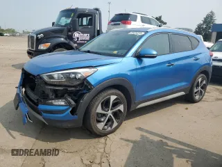 2017 Hyundai Tucson Limited z VIN KM8J3CA20HU504044, wystawiony jako Copart lot #59434015 z przebiegiem 84 874 mil mil oraz Czysty tytuł • Clean title. Historia ofert i sprzedaży dostępna na DreamBid. Obrazek 1.