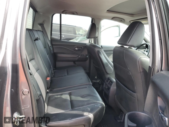 2017 Honda Ridgeline RTL-E with VIN 5FPYK3F75HB025743, listed as a Copart auction lot 54791905 with 163,055 mi miles and Salvage title. Bid and sale history available at DreamBid. Image 10.