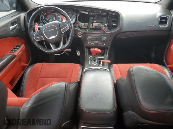 2021 Dodge Charger Scat Pack with VIN 2C3CDXGJ7MH584590, listed as a Copart auction lot 46396325 with 51,257 mi miles and Salvage Title. Bid and sale history available at DreamBid. Image 8.