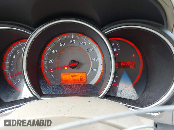 2008 Nissan Pathfinder S with VIN 5N1AR18U28C634844, listed as a IAAI auction lot 41209390 with 203,949 mi miles. Bid and sale history available at carsss.com. Image 7.