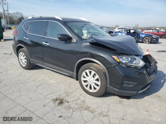 2017 Nissan Rogue S with VIN JN8AT2MTXHW387455, listed as a Copart auction lot 51064605 with 143,947 mi miles and Salvage Title. Bid and sale history available at carsss.com. Image 4.