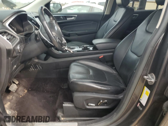2016 Ford Edge Titanium with VIN 2FMPK3K91GBB13675, listed as a Copart auction lot 44198475 with 129,236 mi miles and Salvage Title. Bid and sale history available at carsss.com. Image 7.