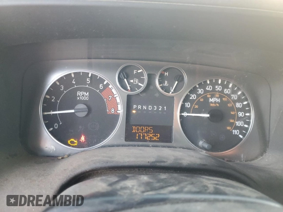 2006 Hummer H3 with VIN 5GTDN136768100835, listed as a Copart auction lot 82793494 with 177,252 mi miles and Salvage Title. Bid and sale history available at DreamBid. Image 9.
