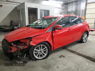 2017 Ford Focus SE with VIN 1FADP3K21HL217540, listed as a Copart auction lot 83213414 with 127,736 mi miles and Salvage Title. Bid and sale history available at carsss.com. Image 1.