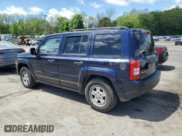 2012 Jeep Patriot Sport с VIN 1C4NJRBB1CD625087, выставлен на аукционе Copart как лот 55994865 с пробегом 35 274 миль миль и Чистый • Clean title. История ставок и продаж доступна на DreamBid. Изображение 2.