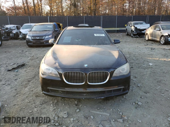 2011 BMW 7 Series 740Li with VIN WBAKB4C53BC392519, listed as a Copart auction lot 41449605 with 71,670 mi miles and Non Repairable. Bid and sale history available at carsss.com. Image 5.