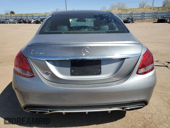 2016 Mercedes-Benz C 450 AMG with VIN 55SWF6EB3GU107429, listed as a Copart auction lot 52775825 with 85,991 mi miles and Salvage title. Bid and sale history available at DreamBid. Image 6.