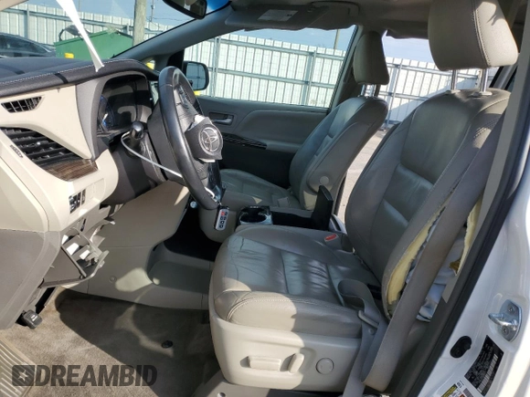 2016 Toyota Sienna Ltd with VIN 5TDDK3DC8GS131573, listed as a Copart auction lot 44938475 with 163,010 mi miles and Salvage Title. Bid and sale history available at carsss.com. Image 7.