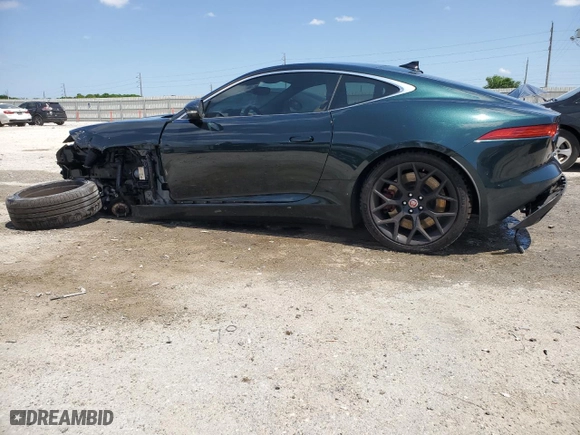 2015 Jaguar F-TYPE V6 S with VIN SAJWA6BC8F8K14232, listed as a Copart auction lot 52174245 with 64,852 mi miles and Salvage Title. Bid and sale history available at carsss.com. Image 2.