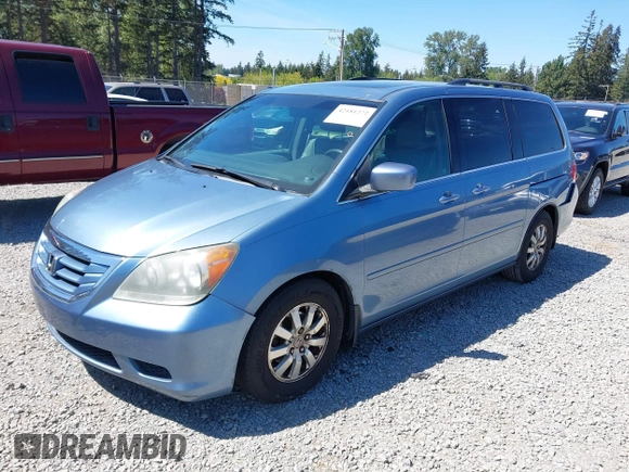2008 Honda Odyssey EX-L with VIN 5FNRL38738B016711, listed as a IAAI auction lot 42181272 with 219,203 mi miles and . Bid and sale history available at carsss.com. Image 17.
