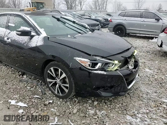 2017 Nissan Maxima SV with VIN 1N4AA6AP0HC383938, listed as a Copart auction lot 50135285 with 162,397 mi miles and Salvage Title. Bid and sale history available at DreamBid. Image 11.