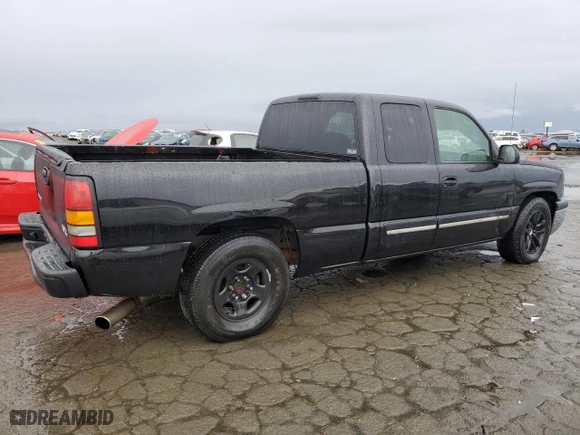 2003 Chevrolet Silverado 1500 Work Truck with VIN 2GCEC19X531171533, listed as a Copart auction lot 43610735 with 158,646 mi miles and Salvage Title. Bid and sale history available at carsss.com. Image 3.