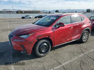 2020 Lexus NX with VIN JTJAARBZXL5001159, listed as a Copart auction lot 50264585 with 49,024 mi miles and Salvage Title. Bid and sale history available at carsss.com. Image 1.
