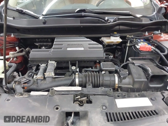 2017 Honda CR-V Touring with VIN 2HKRW2H95HH610401, listed as a IAAI auction lot 42177024 with 42,494 mi miles and . Bid and sale history available at carsss.com. Image 10.