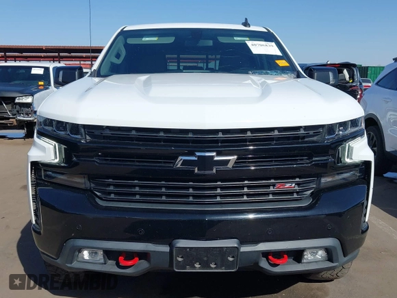 2021 Chevrolet Silverado 1500 LT Trail Boss with VIN 1GCPYFEL0MZ287029, listed as a IAAI auction lot 40706839 with 51,790 mi miles and . Bid and sale history available at DreamBid. Image 12.