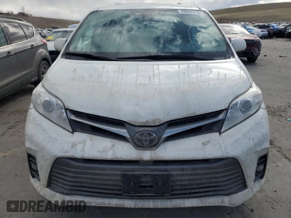 2018 Toyota Sienna XLE with VIN 5TDDZ3DC6JS194688, listed as a Copart auction lot 49656415 with 127,838 mi miles and Salvage Title. Bid and sale history available at carsss.com. Image 5.