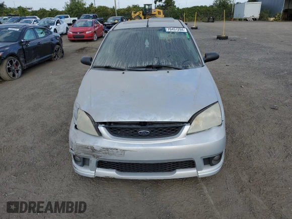 2007 Ford Focus S with VIN 1FAFP37N77W337626, listed as a Copart auction lot 70451294 with 174,068 mi miles and Salvage Title. Bid and sale history available at carsss.com. Image 5.