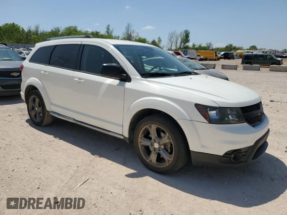 2015 Dodge Journey Crossroad with VIN 3C4PDCGG1FT746959, listed as a Copart auction lot 53618025 with 176,081 mi miles and Clean Title. Bid and sale history available at DreamBid. Image 4.
