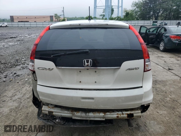 2012 Honda CR-V LX with VIN 5J6RM4H38CL042818, listed as a Copart auction lot 56860095 with 244,937 mi miles and Salvage title. Bid and sale history available at DreamBid. Image 6.