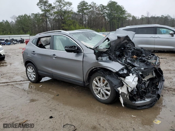 2021 Nissan Rogue Sport SV with VIN JN1BJ1BW2MW670541, listed as a Copart auction lot 47966035 with 0 mi miles and Salvage Title. Bid and sale history available at carsss.com. Image 4.